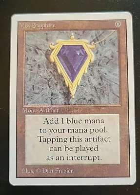 NM MTG Mox Sapphire Unlimited Rare • $3300