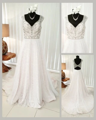 $149 • Buy New Wedding Dress, Size 8 - Bridal Shop Clearance Gowns