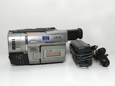 Sony CCD-TRV47E Handycam Vision Video8 8mm Cassette Tape Camcorder Camera • $449
