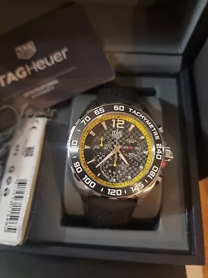 TAG Heuer Formula 1 Men's Black Watch - CAZ101AC.FT8024 Quartz 200M 2021 Mint Cd • £390