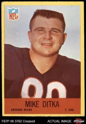 1967 Philadelphia #29 Mike Ditka Bears HOF Pittsburgh 2 - GOOD • $16.50