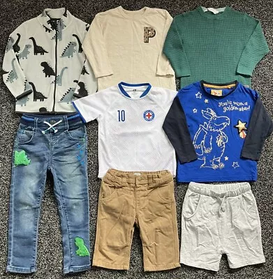 Boys Clothes Bundle Size 3-4 Years George H&M F&F Tu • £0.99