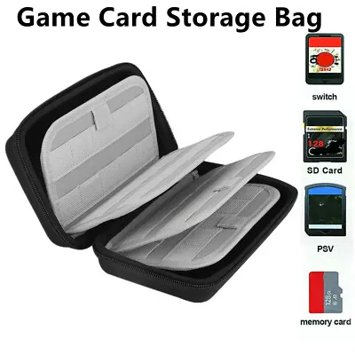 80 Game Card Holder Storage Case For Nintendo Switch/Vita /SD Cards Cartridge E • $14.99