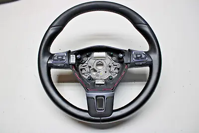 ✅ 09-16 OEM Volkswagen Passat CC Multifunction Steering Wheel Leather Steering • $71.24