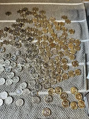 £1 One Pound Coins Circulated Washed & Cleaned Check Photo • £4.95