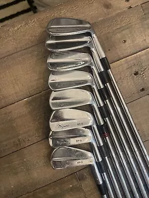 Mizuno Mp-9 Muscle Back Iron Set Of 8 PW 3-9 Iron Stiff Flex • $299.99