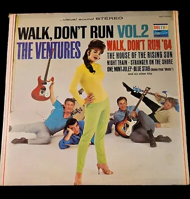 The Ventures - Walk Don't Run Vol 2 '64 33RPM BST 8031 • $18.95