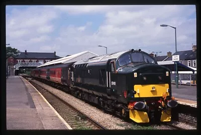 £4.99 • Buy 37411 1113 RHYMNEY - CARDIFF AT CAERPHILLY 18-6-05.ORIGINAL 35mm COLOUR SLIDE.