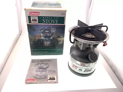 Vintage Coleman Model 440 Stove Portable Camping Dual Fuel Stove 1994 • $19.99