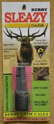 $19.40 • Buy Berry Game Calls Sleazy Cow Call Bite Reed Elk Hunting Estrus Cow In Heat