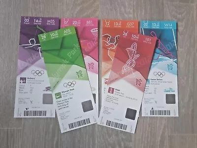 London 2012 Olympics Official Collectors Edition Replica Tickets - Olympic Games • £2.49