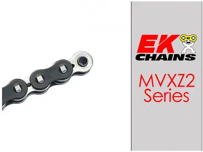 EK MVXZ2-520 MOTORCYCLE CHAIN 120 LINKS TENSILE STRENGTH 9000 Lbs BLACK • $107.05