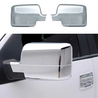 For 2004 2005 2006 2007 2008 Ford F150 F-150 Chrome Full Mirror Covers PAIR • $36.99