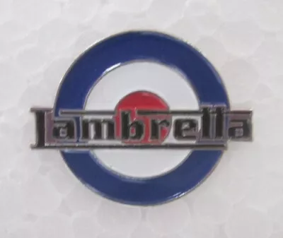 LAMBRETTA ROUNDAL BULLSEYE SCOOTER MOD LAPEL PIN BADGE 100's OF PINS LISTED 3-11 • £3.99