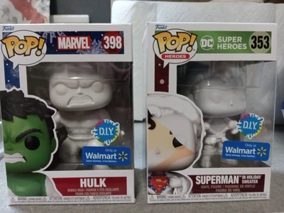 $24.96 • Buy Funko Pop DC Super Heroes #353  Superman In Holiday Sweater  D.I.Y. New Hulk 398