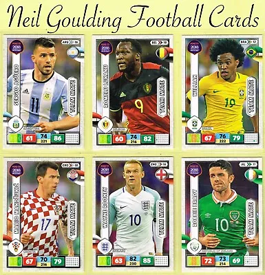 Panini 2017 ☆ ROAD TO WORLD CUP 2018 ☆ Football Cards #ALG01 To #HUN18 • £0.99