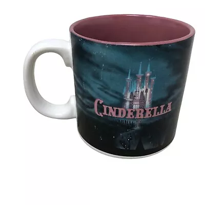 VTG Walt Disney Cinderella Castle Dancing Coffee 12 Oz. Mug Made In Japan. • $13.50