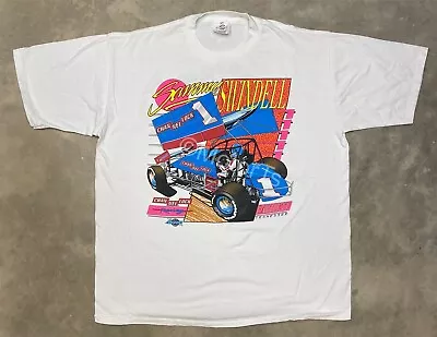 Vintage 1996 Sammy Swindell Channellock Sprint Car Tee - 2XL • $44.99