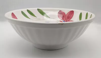 Maxan Made In Italy Floral Spring Themed Salad Bowl • $12.95