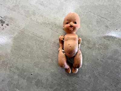 Vintage Bisque Made In Occupied Japan 3  Jointed Baby Doll • $13.99