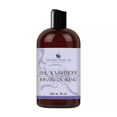 Emu Oil Australian Thick Natural Lavender Blend Bulk Oil Mix Hair Skin Face Body • $27.99