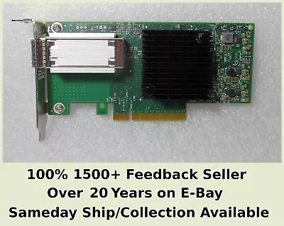 Mellanox 50GB 50GBE Network 2 X NIC + Transceiver + Cable - Sameday Ship/collect • £299.99