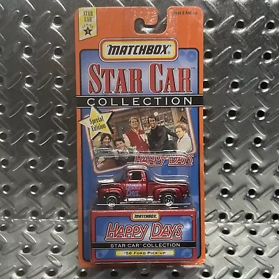 1997 Matchbox Star Car Collection Happy Days '56 Ford Pick-Up • $7.50