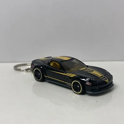 Rare Key Chain Black Chevy Corvette C6 Custom Limited Edition 2005 2006 2007-13 • $17.99