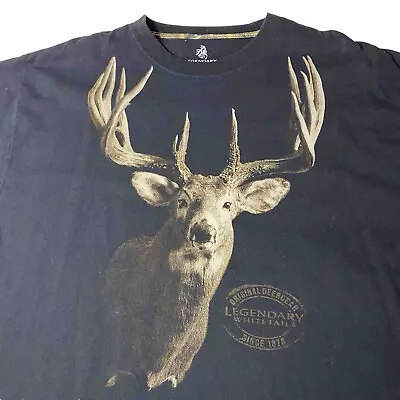 Legendary T Shirt Mens XXXL Deer Buck Hunting Double Sided James Rath Buck 3XL • $39.99