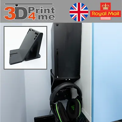 Wall Mount Bracket For Xbox Series X Vertical With Headphone Controller Storage • £19.99