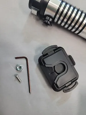 Lightsaber Belt Clip Locking Covertech Knob Belt Clip For Light Sabers Clip • $32.53