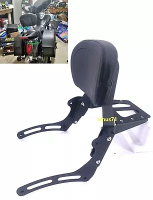 Black Kawasaki Vulcan VN 900 2000 Classic Custom Sissy Bar Luggage Rack 09-23 US • $118