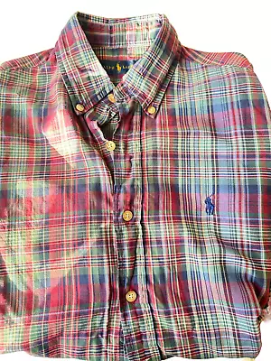 Ralph Lauren Check Country Shirt (Small) • £14.99