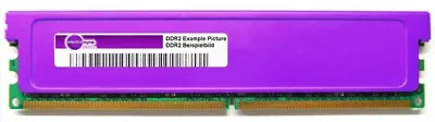 1GB ADATA Vitesta DDR2 RAM PC2-6400 800MHz Dimm M2OAD9G3I4170INE58 Heat Spreader • £4.30