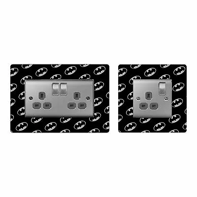 £6.93 • Buy Single, Double Light Plug Socket Switch Surround Finger Plate Engraved Character