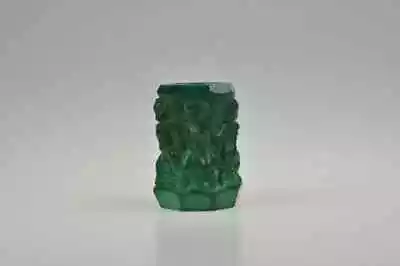 Schlevogt Ingrid Vase Malachite Glass Vase Malachite Vase Malachite Glass • $127