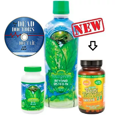 Healthy Body Start Pack Beyond Tangy Tangerine 2.0 Tablets Liquid Osteo FxEFA+CD • £218.99