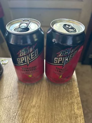 Rare Mtn Dew Spiked Raspberry Lemonade Half Full Plus Empty • $30