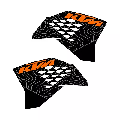 KTM 125-450 2008-2010 Graphics Topo Gray Black Bg Free Shipping!!! 25mil Thick • $60