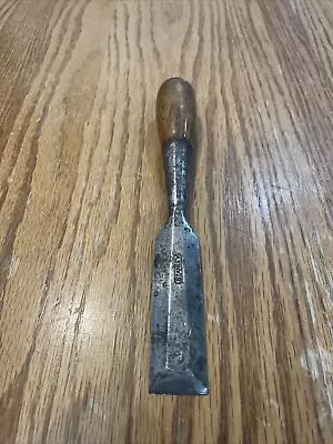 Vintage Stanley New Britain Connecticut  1  Bevel Edge Woodworking Chisel! • $49