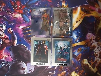 2022 Marvel Allure Nemesis Character Posters Movie Poster 4 Card Lot • $0.99