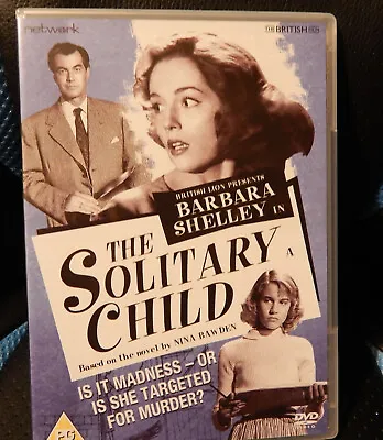 £5 • Buy The Solitary Child DVD BARBARA SHELLEY. 1950'S GRIPPING MYSTERY THRILLER. REF B2