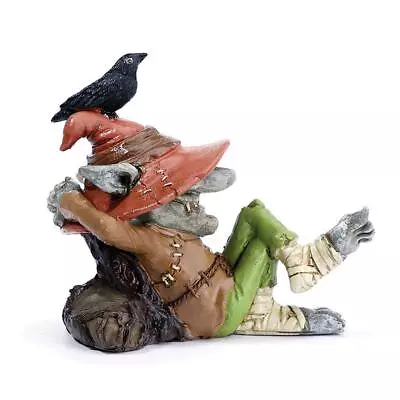 Miniature Fairy Garden Ray The Troll W/ Crow - Buy 3 Save $5 • $13.95