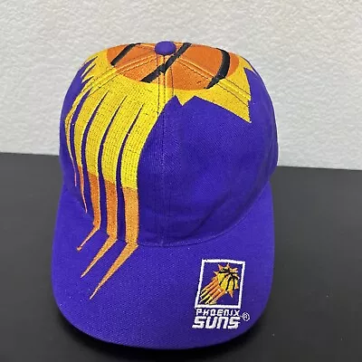 Custom Phoenix Suns Big Logo Snapback Hat Cap Rare NBA Basketball NOT VTG Custom • $132