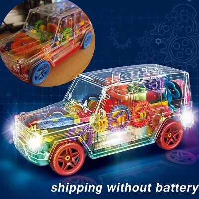 LED Light Music Cool Car 2 3 4 5 6 7 8 Year Old Age For Boys Girl Kids Toys Gift • £10.39