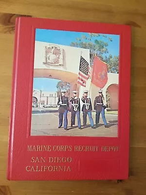 Marine Corps RECRUIT DEPOT MCRD San Diego JOSTENS Co 1990S Yearbook  • $29.99