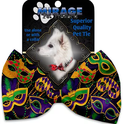 Mardi Gras Masquerade Pet Bow Tie • $23.53
