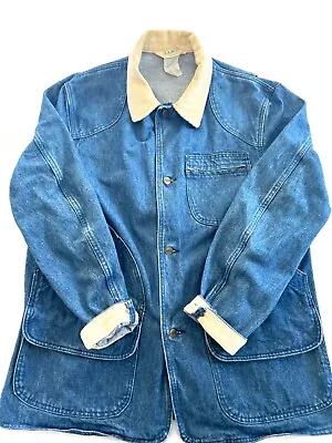 Vintage L.L. Bean Denim Chore Jacket • $62.99