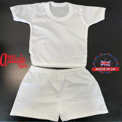 Baby Shorts And T Shirt Set-Plain Baby Summer Clothes-Baby Size T Shirts & Short • £6