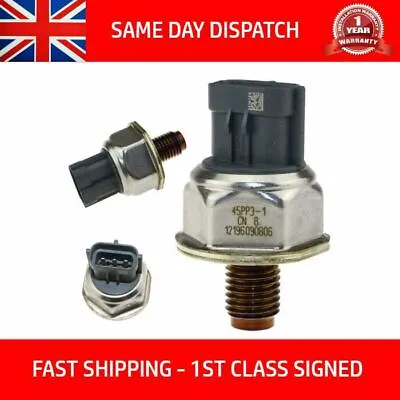 Fits Land Rover Defender 2.4 Td4 2006-on Fuel Rail High Pressure Sensor 45pp3-1 • £36.95